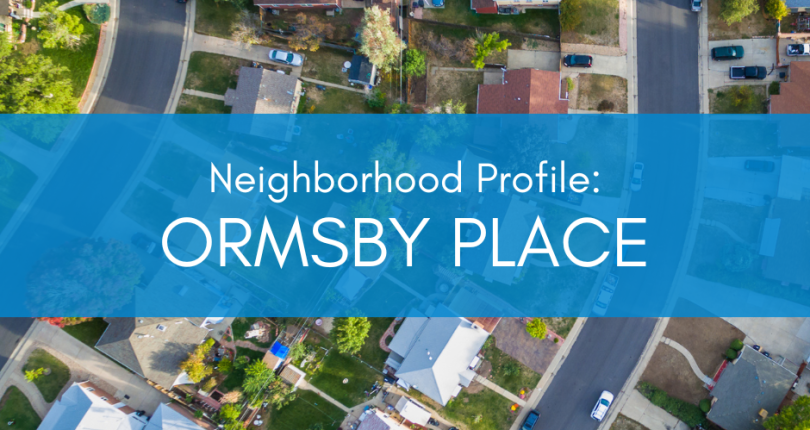 Neighborhood Profile: Ormsby Place
